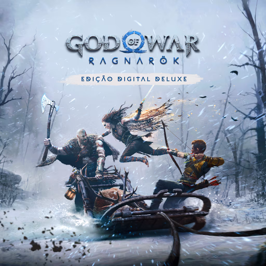 Banner da conta 'God of War Ragnarök Edição Digital Deluxe'
