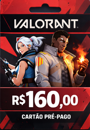 Banner da conta 'Giftcard Valorant R$160'